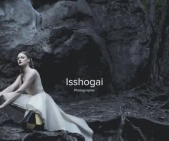 Isshophoto.com(Isshogai, fashion photographer, beauty, advertising) Screenshot