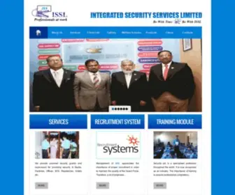 ISSLBD.net(Security services & management) Screenshot