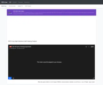 Isslive.me(ISS Live) Screenshot