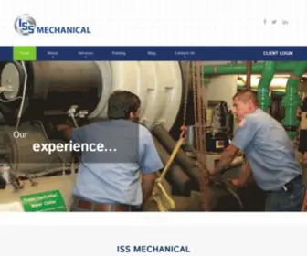 Issmechanical.com(Commercial, Industrial, Healthcare, Data Center Air-Conditioning, Refrigeration, Climate Control & Process Cooling Services Contractor of Florida) Screenshot