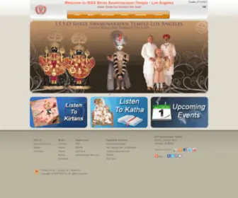 Issola.org(International Swaminarayan Satsang Organization (ISSO)) Screenshot