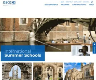 Issos.com(International Summer Schools ForYear Olds) Screenshot