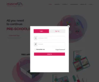 Issschool.com(Home) Screenshot