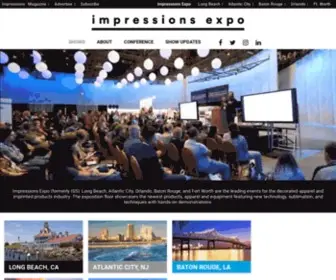 Issshows.com(The Imprinted Sportswear Shows (ISS)) Screenshot