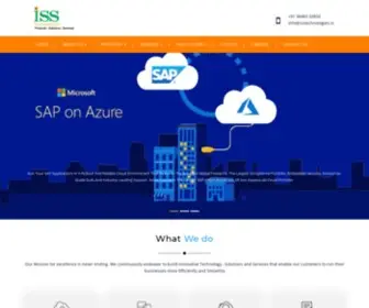 Isstechnologies.in(India's No1 Software Partner for Cloud) Screenshot