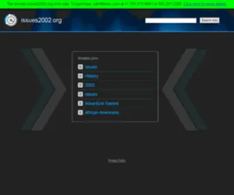 Issues2002.org(Issues 2002) Screenshot