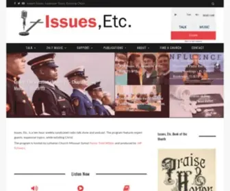 Issuesetc.org(Expert Guests) Screenshot