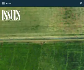 Issues.org(Issues in Science and Technology) Screenshot