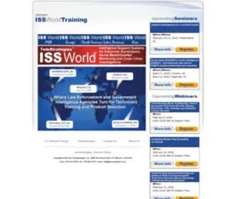 Issworldtraining.com(ISS World Training) Screenshot