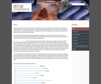 IST-Id.pt(Associação do Instituto Superior Técnico para a Investigação e Desenvolvimento) Screenshot