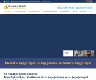 IST-Sukacagitespiti.com(İstanbul Su kaçağı Tespiti) Screenshot