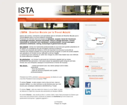 Ista49.org(Entreprise) Screenshot