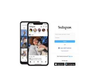 Istagram.com(Create an account or log in to Instagram) Screenshot
