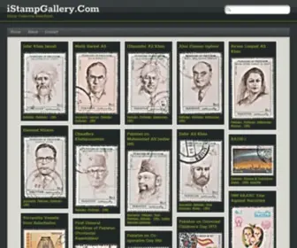 Istampgallery.com(An online Postage Stamp Museum) Screenshot