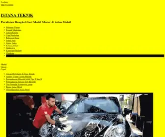 Istanateknik.com(Peralatan Bengkel Cuci Mobil Motor & Salon Mobil Terlengkap) Screenshot