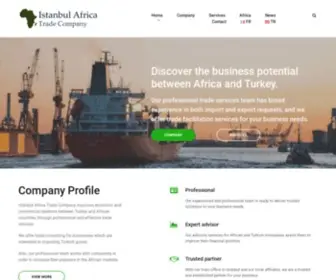 Istanbulafrica.com(Istanbul Africa Trade Company) Screenshot
