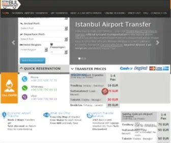 Istanbulairportstransfer.net(Istanbul Airport Transfer) Screenshot