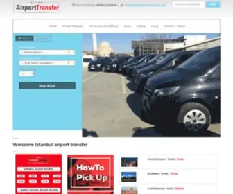 Istanbulairporttransfer.com(Istanbul Airport Transfer) Screenshot