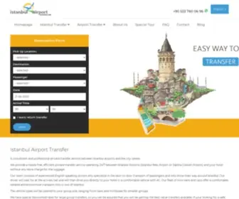 Istanbulairporttransfer.net(Stanbul Airport Transfer) Screenshot