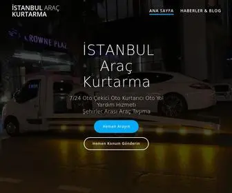 Istanbularackurtarma.com(Stanbul Ara) Screenshot