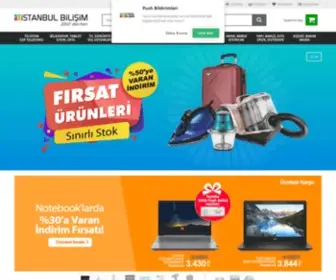 Istanbulbilisim.com(İstanbul bilişim) Screenshot