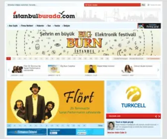 Istanbulburada.com(Stanbul Şehir ve Firma Rehberi) Screenshot