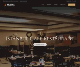 Istanbulcafeandrestaurant.com(Istanbul Cafe and Restaurant) Screenshot