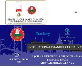 Istanbulculinarycup.com(Stanbul Culinary Cup) Screenshot