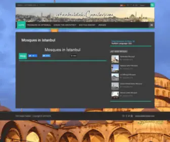 Istanbuldakicamiler.com(Stanbul'un Cami Rehberi) Screenshot