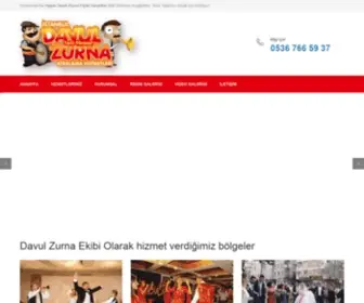 Istanbuldavulzurnakiralamashow.com(İstanbul) Screenshot