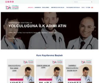 Istanbuldoctorsacademy.com(USA, UK ve Almanya'da Doktorluk) Screenshot