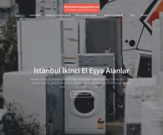 Istanbulikincielesyaalanlar.net(İkinci El Eşya Alım Satım) Screenshot