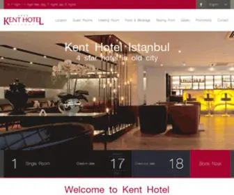 Istanbulkenthotel.com(Kent Hotel Istanbul) Screenshot