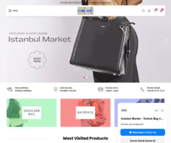 Istanbulmarket.store(Turkish Leather Collection) Screenshot