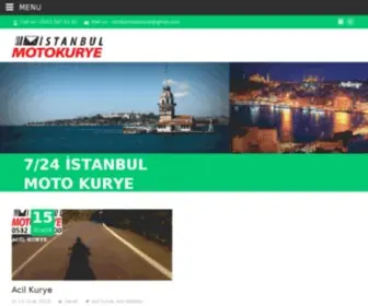 Istanbulmotokurye.com(STANBUL MOTO KURYE) Screenshot