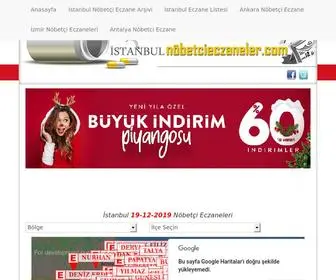 Istanbulnobetcieczaneler.com(Stanbul N) Screenshot