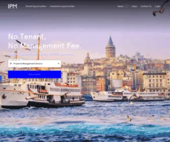 Istanbulpropertymanagement.com(Istanbul Property Management) Screenshot