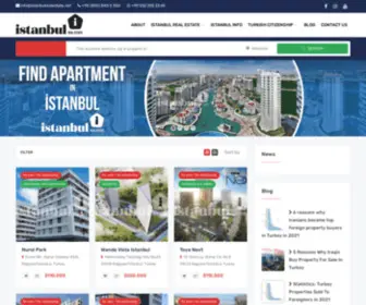 Istanbulrealestate.net(Istanbul real estate) Screenshot