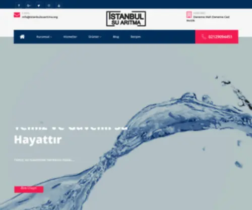 Istanbulsuaritma.org(İstanbul) Screenshot