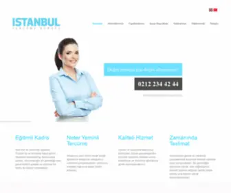 Istanbultercume.com.tr(Tercüme Bürosu İstanbul) Screenshot