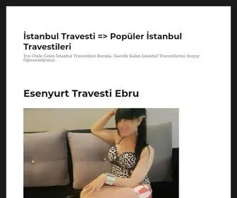 Istanbultravestileri.biz(SouthOsaka-Network) Screenshot