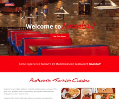 Istanbultucson.com(#1 Mediterranean Food Restaurant in Tucson) Screenshot