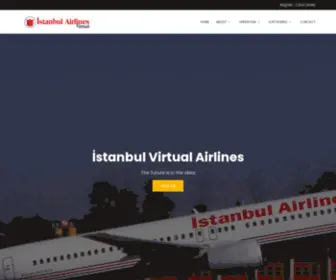 Istanbulva.net(Istanbul Virtual Airlines) Screenshot