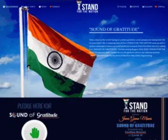 Istandforthenation.org(1 DAY 1 MINUTE FOR OUR BRAVE HEARTS) Screenshot