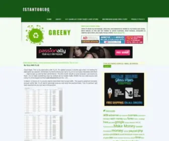 Istanto.net(Online Business) Screenshot