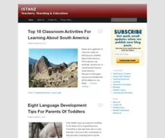 Istanz.org.nz(How To Be a Better Teacher) Screenshot