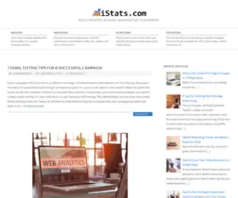 Istats.com(Build) Screenshot