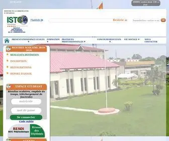 ISTC-Gouv-CI.net(BIENVENU SUR LE SITE DE L'ISTC Polytechnique animation2) Screenshot