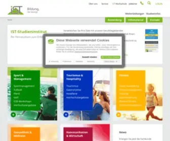 IST.de(Ist-studieninstitut ➤berufsbegleitende weiterbildung) Screenshot