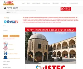 Iste-C.net(International Science and Technology Conference) Screenshot